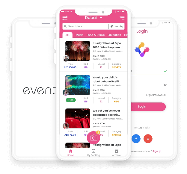 Event Booking App Development Company