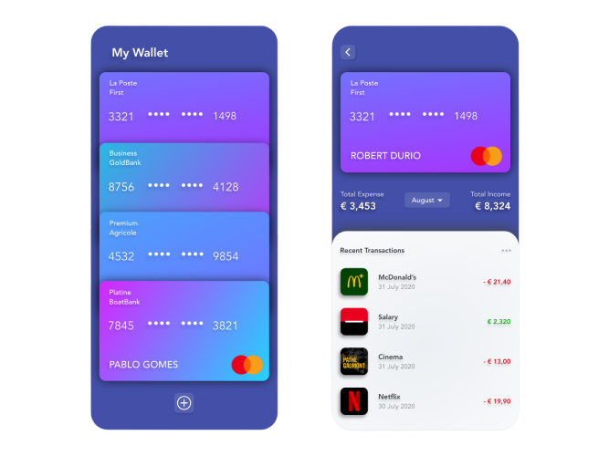 Mobile Wallets Apps