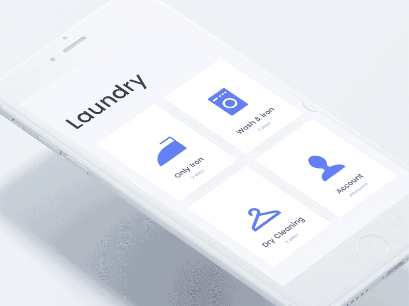 Laundry mobile app Development