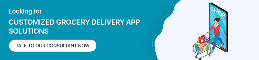 Hire a top app development company for your grocery delivery app 