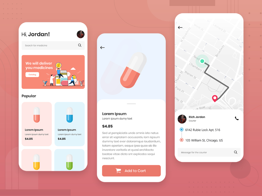 OnDemand Medicine Delivery App Development Cost & Features