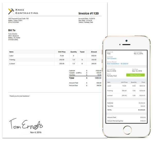 Tax mobile app development