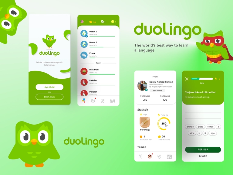 Duolingo App Development