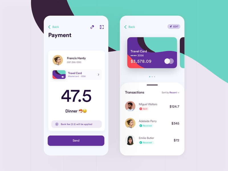 p2p-payments app