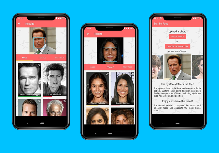 Star By Face Look Alike Apps
