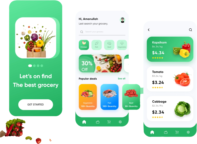 Grocery Delivery App- Shipt app Mobile screen