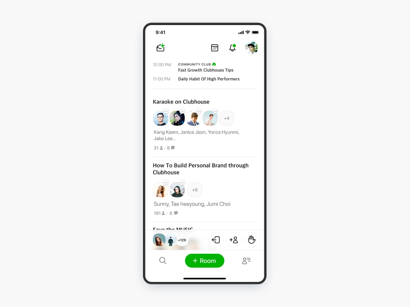 clubhouse mobile app development