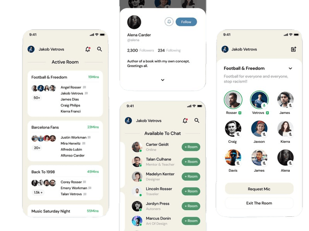 clubhouse mobile app development