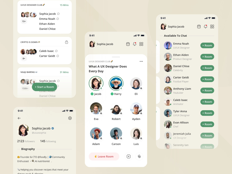 develop voice app like clubhouse