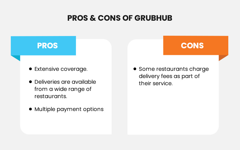 Pros & Cons of Grubhub