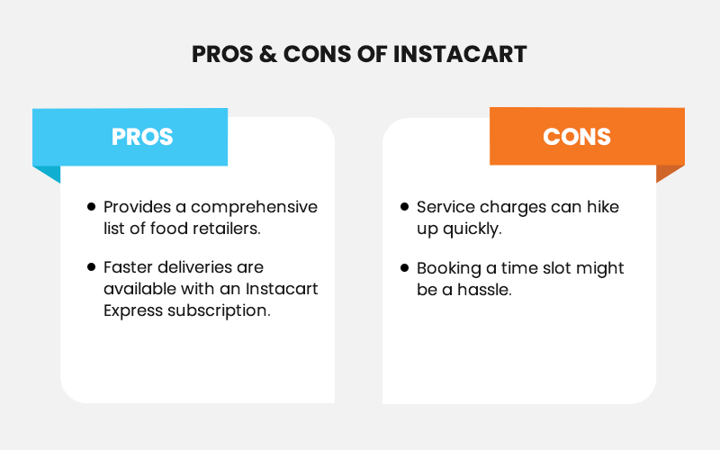 Pros & Cons of Instacart