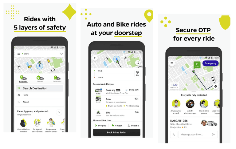 Ola Ride Sharing App