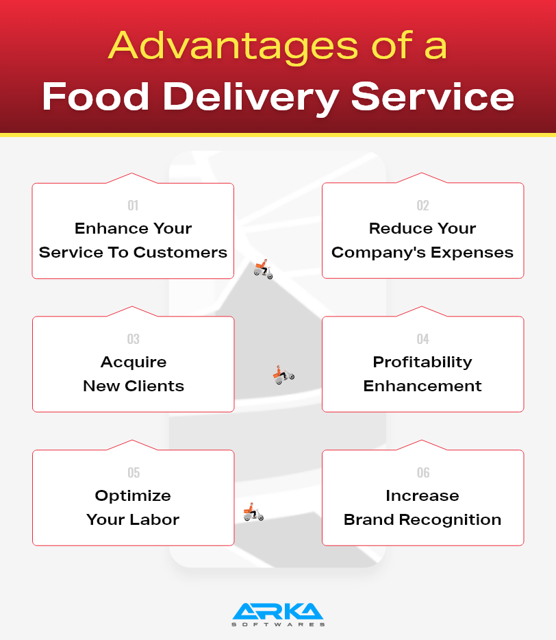 Advantages of a Food Delivery Service