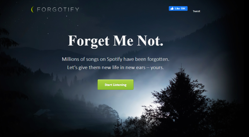 Website like Forgetify Development 