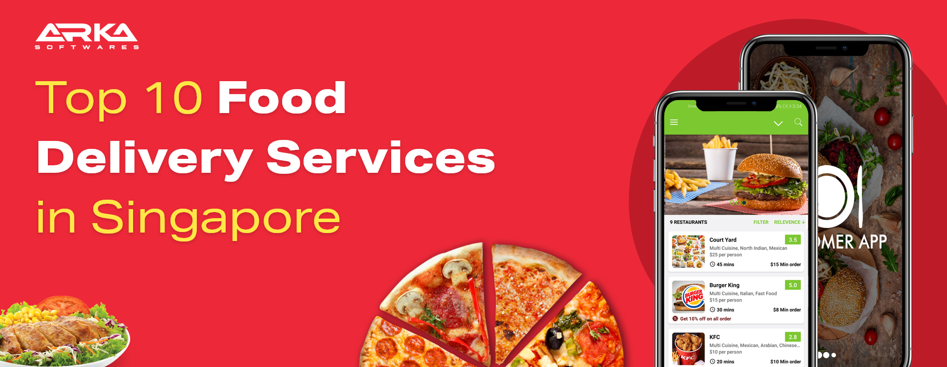 Best food delivery services in Singapore