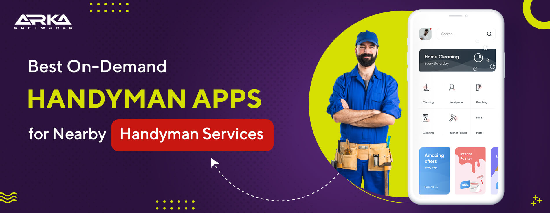On-Demand Handyman Apps For Nearby Handyman Services