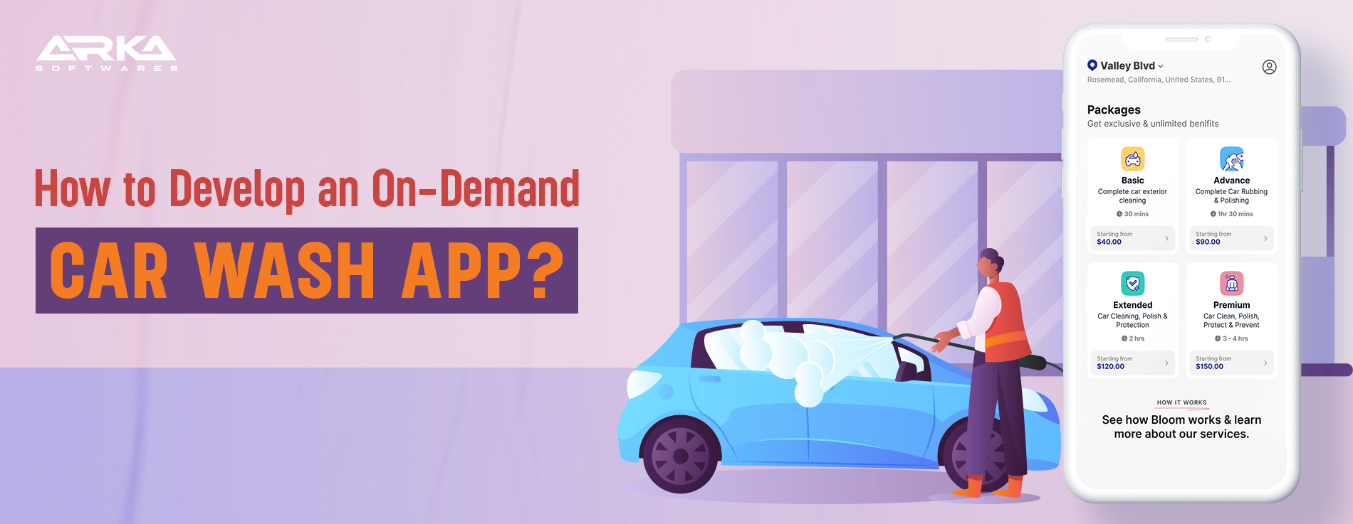 On-Demand Car Wash App Development in UAE