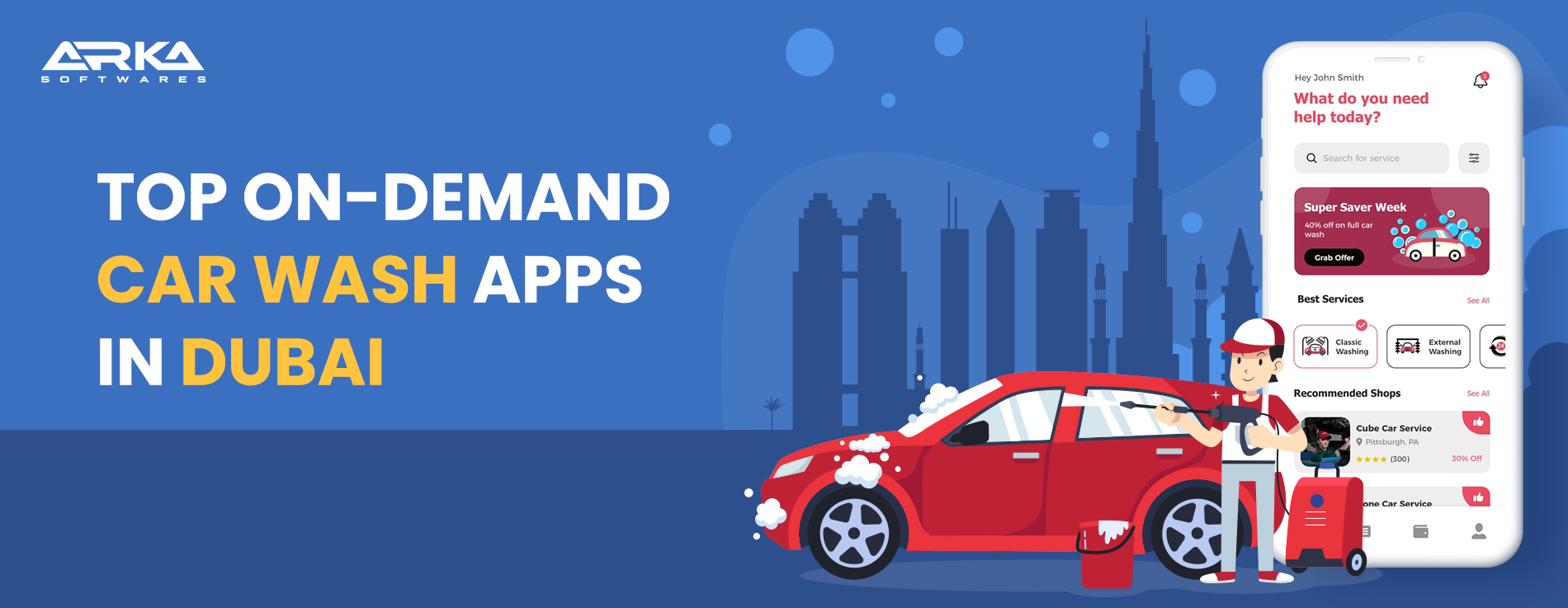 Top On-Demand Car Wash Apps in Dubai