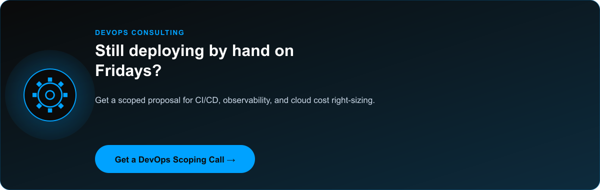 Get a DevOps scoping call with Arka Softwares